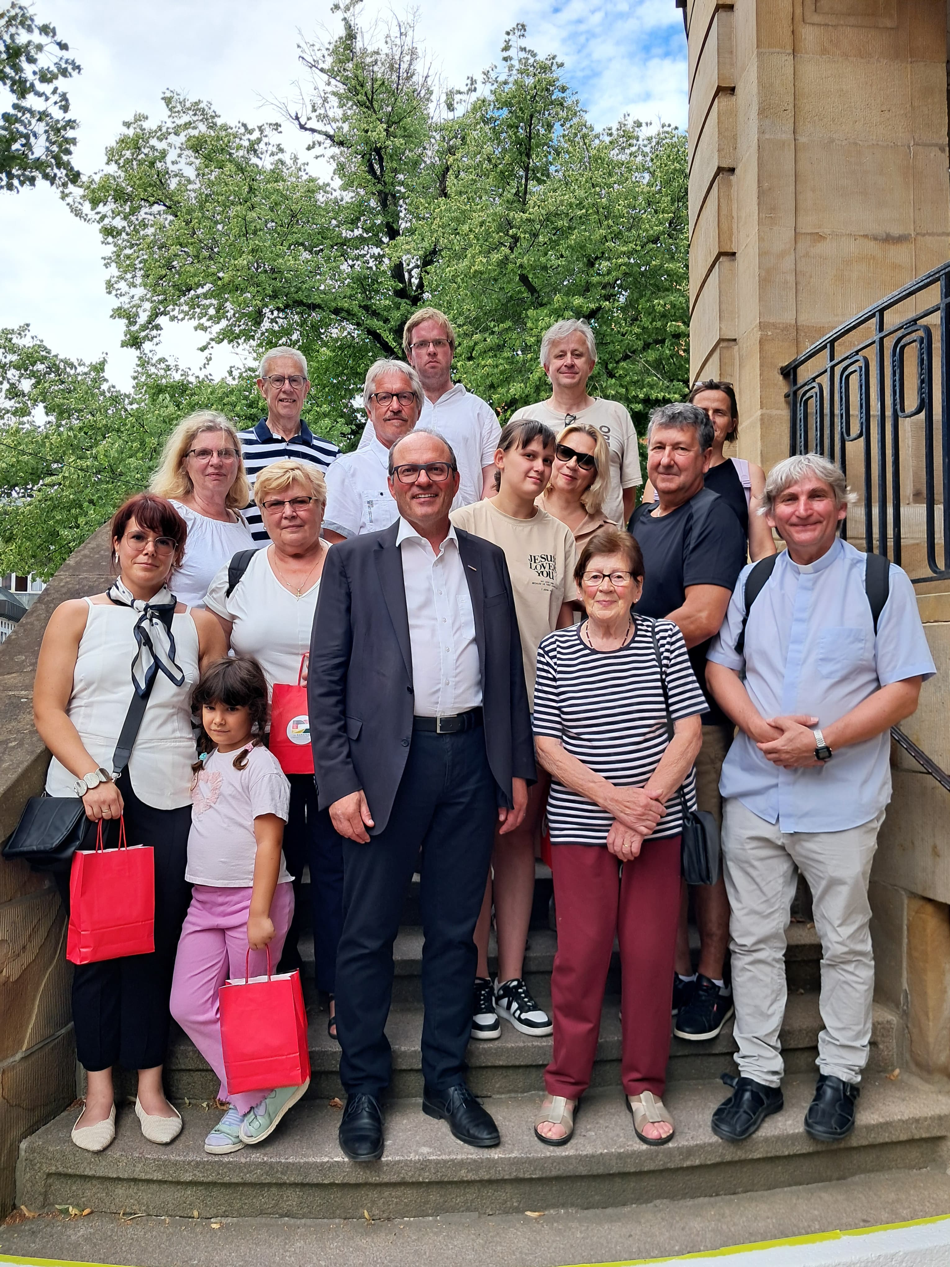Katholische Gemeinde aus Deákvár zu Gast in Donaueschingen
