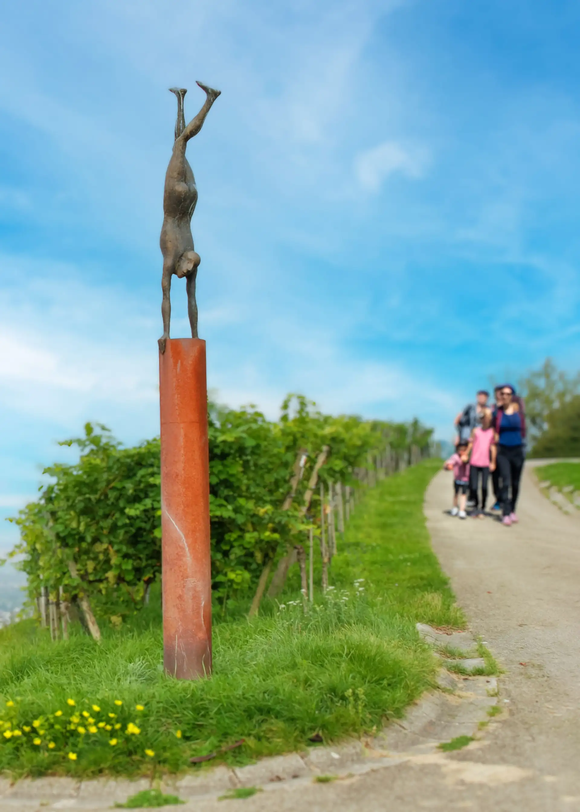 Begegnungen am Skulpturenpfad - Yoga in freier Natur