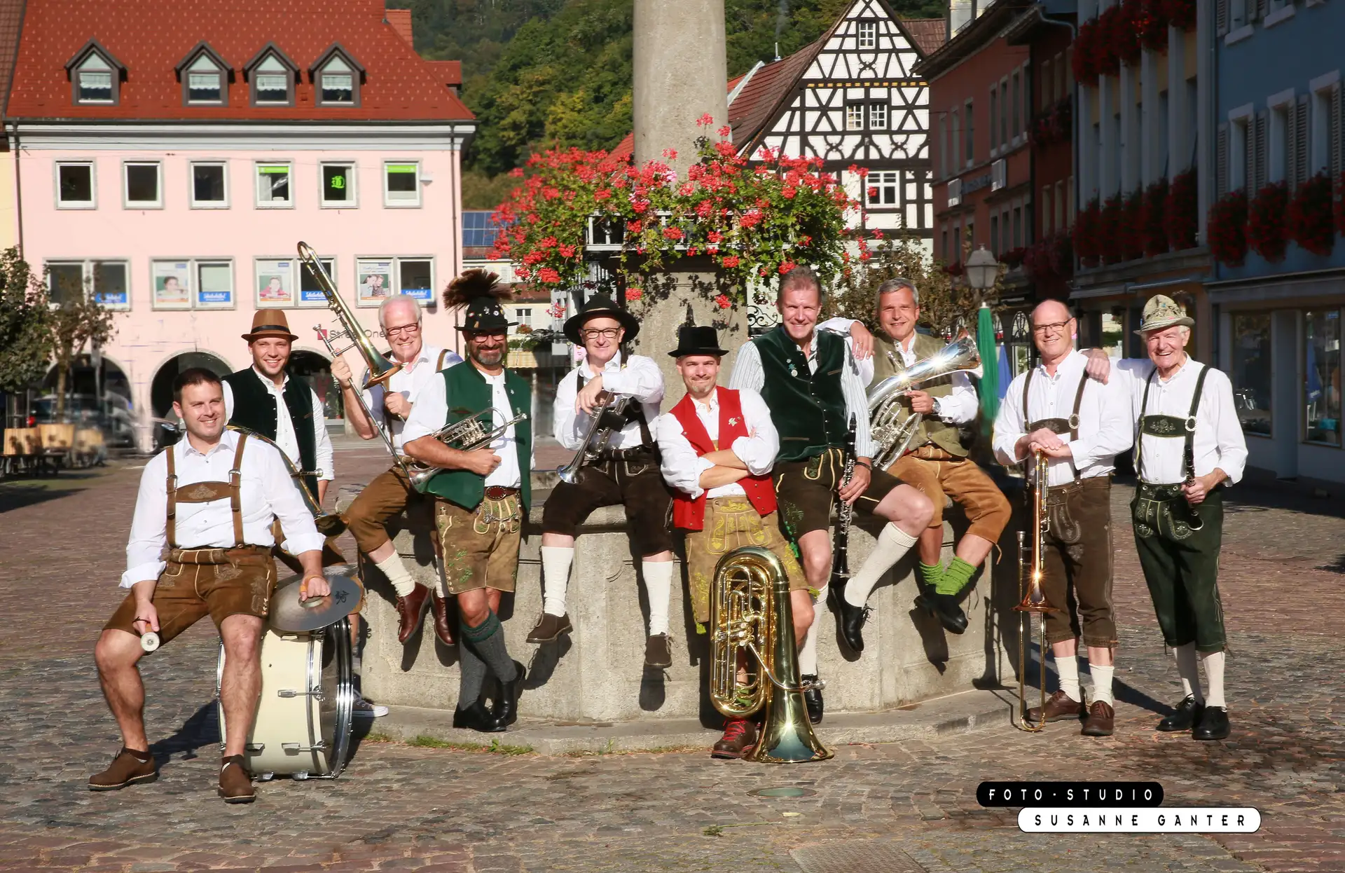Freiluftkonzert der Elztäler Zwietracht in Waldkirch