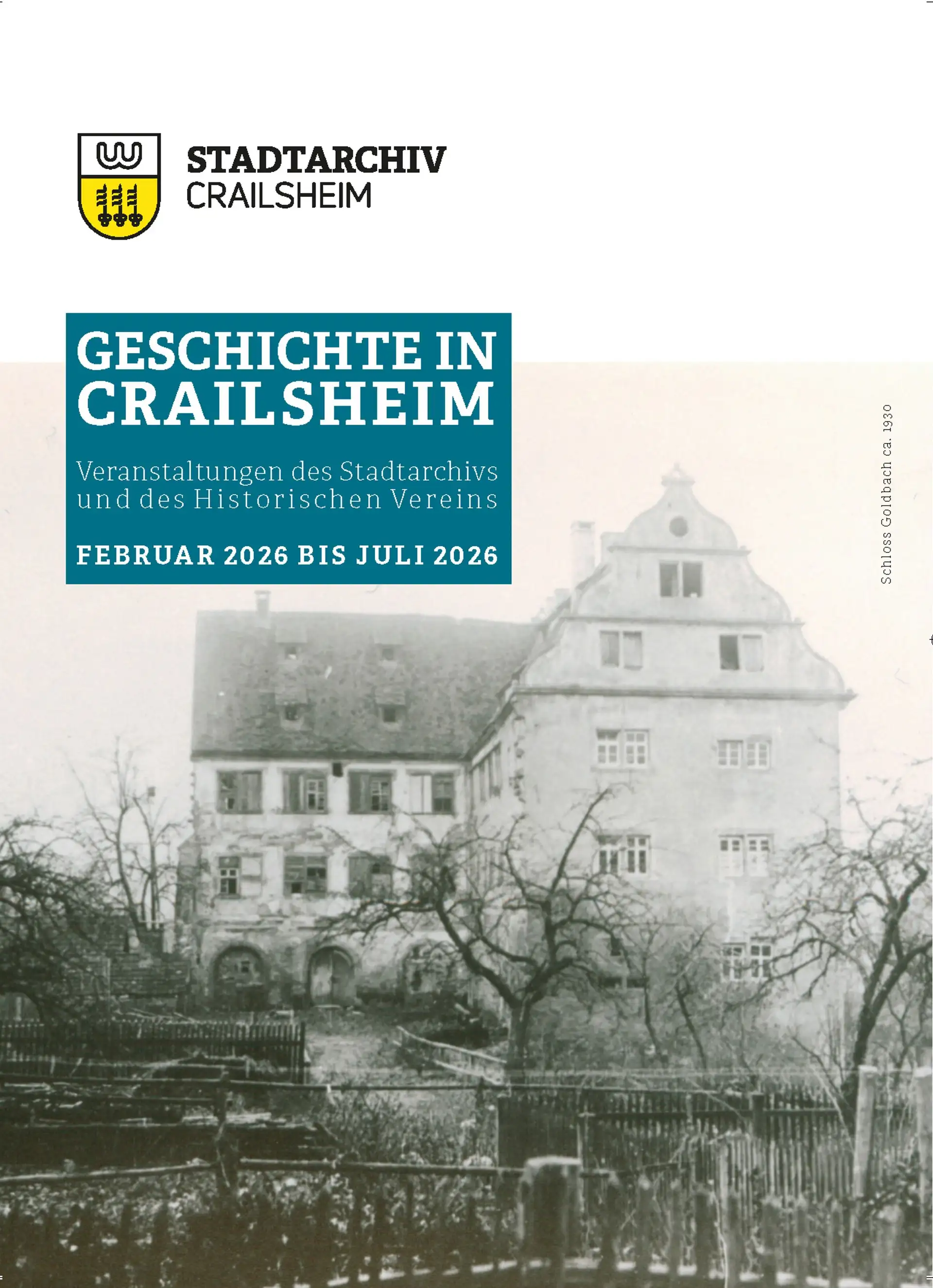 Geschichte in Crailsheim: Neues Programmheft erschienen
