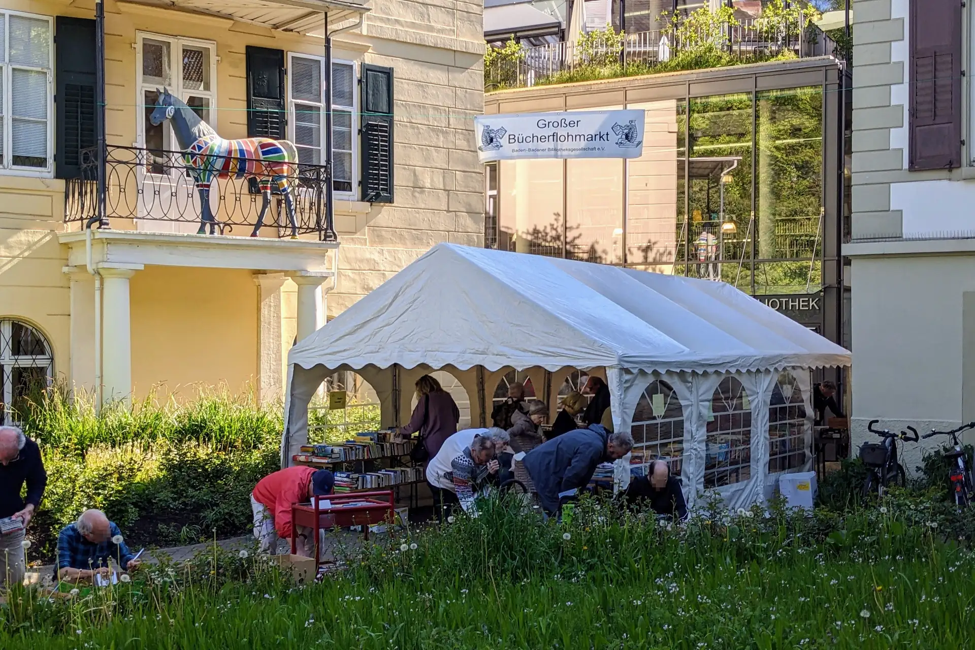 Großer Bücherflohmarkt in Baden-Baden