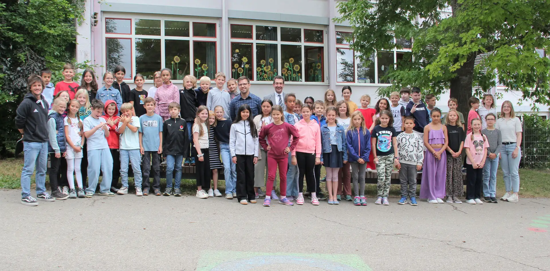 Oberbürgermeister im Klassenzimmer