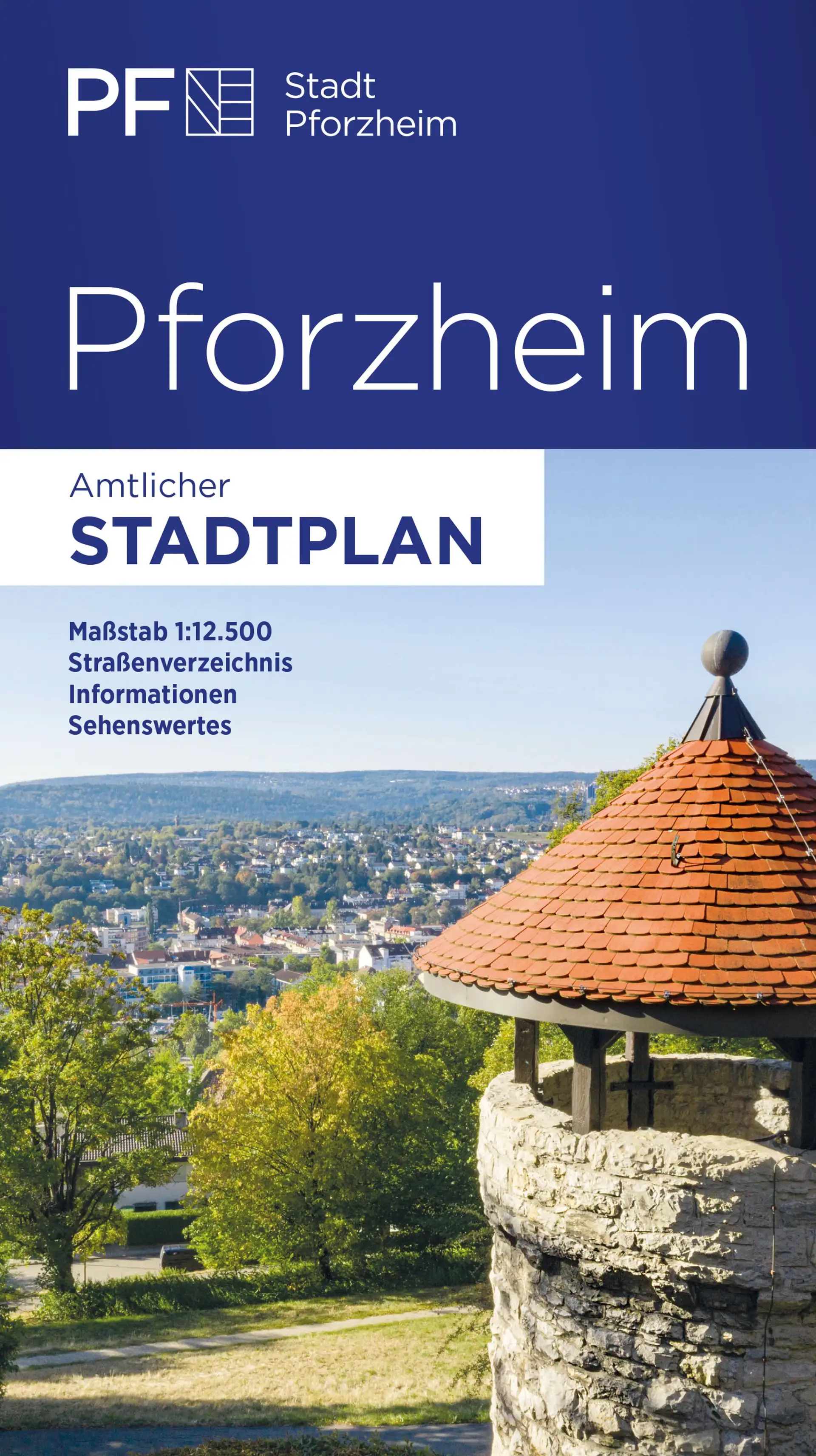 Pforzheims Stadtplan in 30. Auflage erschienen
