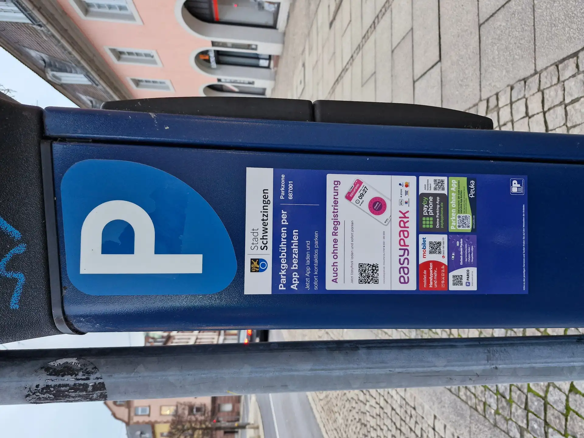 Smartphone statt Parkscheinautomat: Schwetzingen macht's möglich