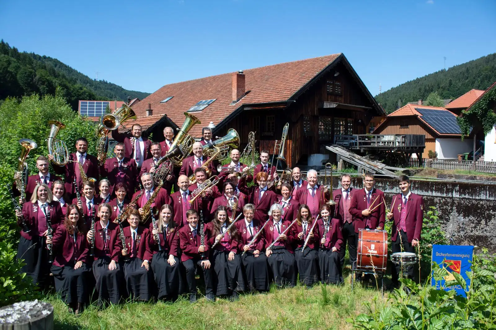 Die Musikerinnen und Musiker der Orchestervereinigung Calmbach freuen sich auf viele interessierte Gäste.