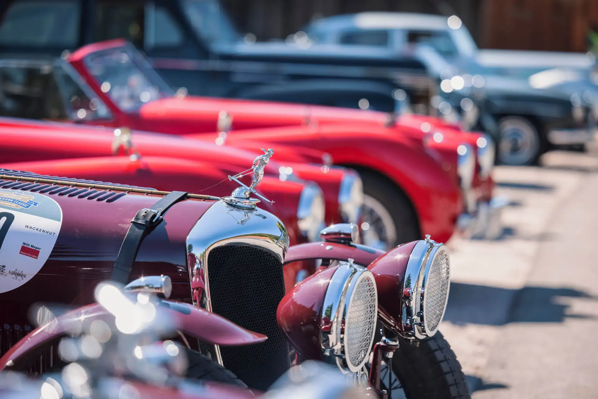 Oldtimer bei der Baiersbronn Classic. Archiv-