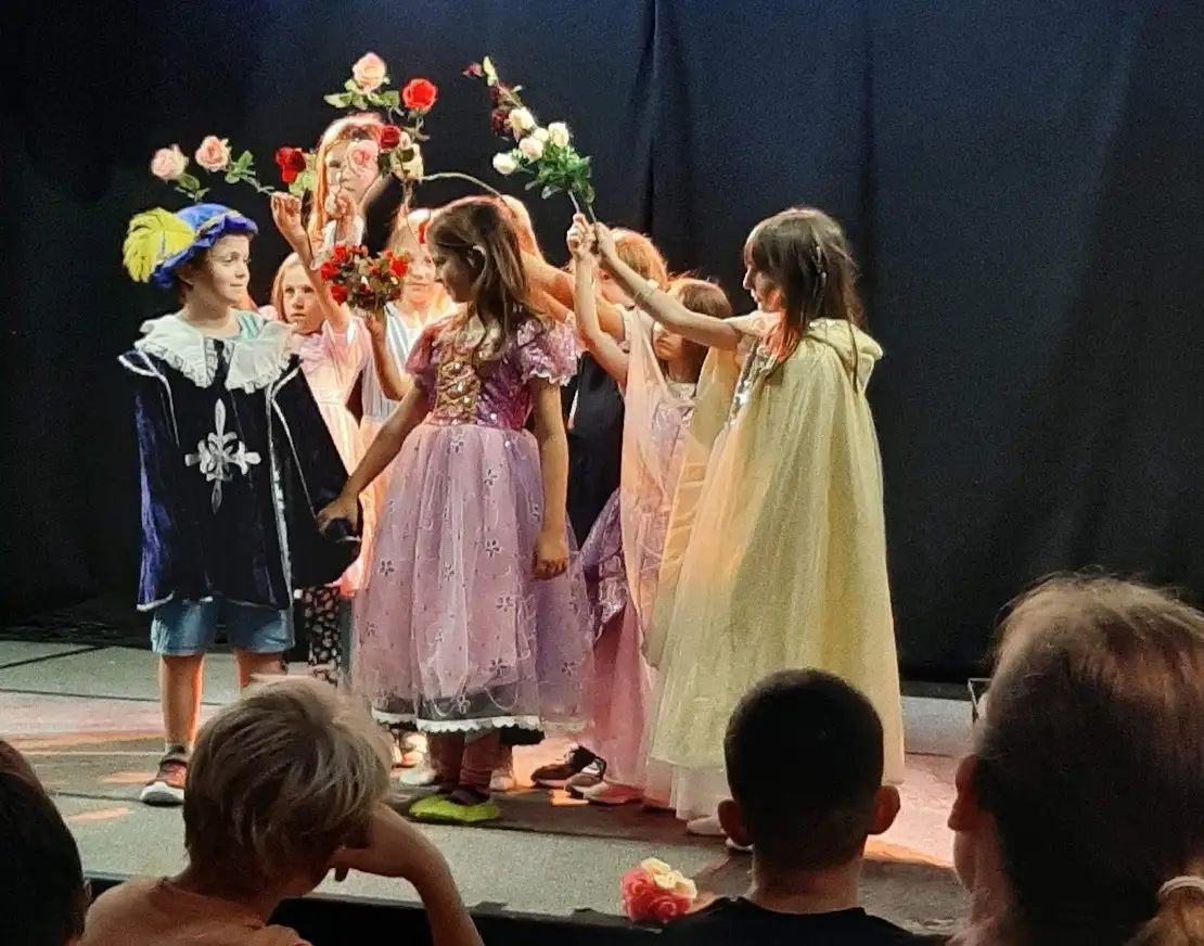 Der Theaterkurs mit der Aufführung von "Dornröschen" zum Abschluss war ein Glanzlicht des Freudenstädter Sommerferienprogramms.