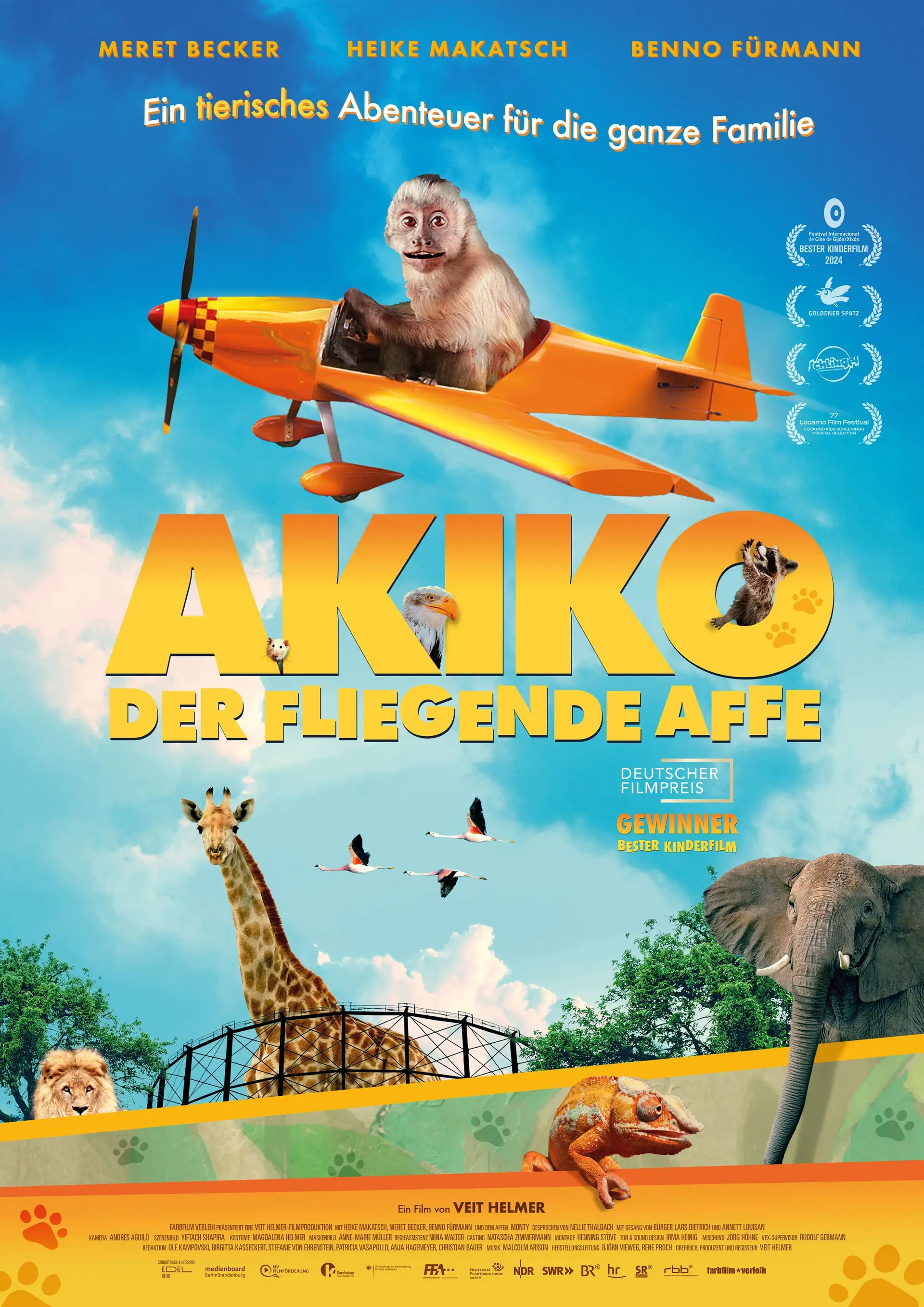 Abenteuer mit Akiko: Der fliegende Affe im Kino