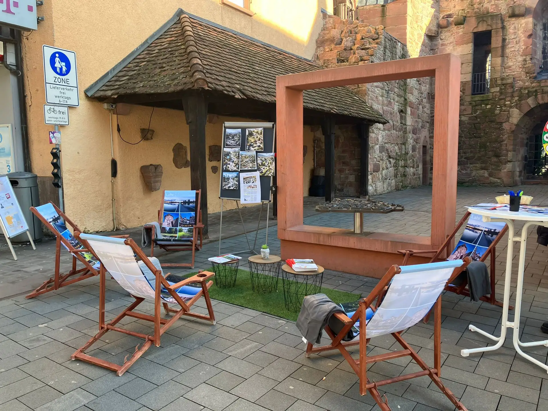 Das mobile Wahlwohnzimmer kommt nach Lahr