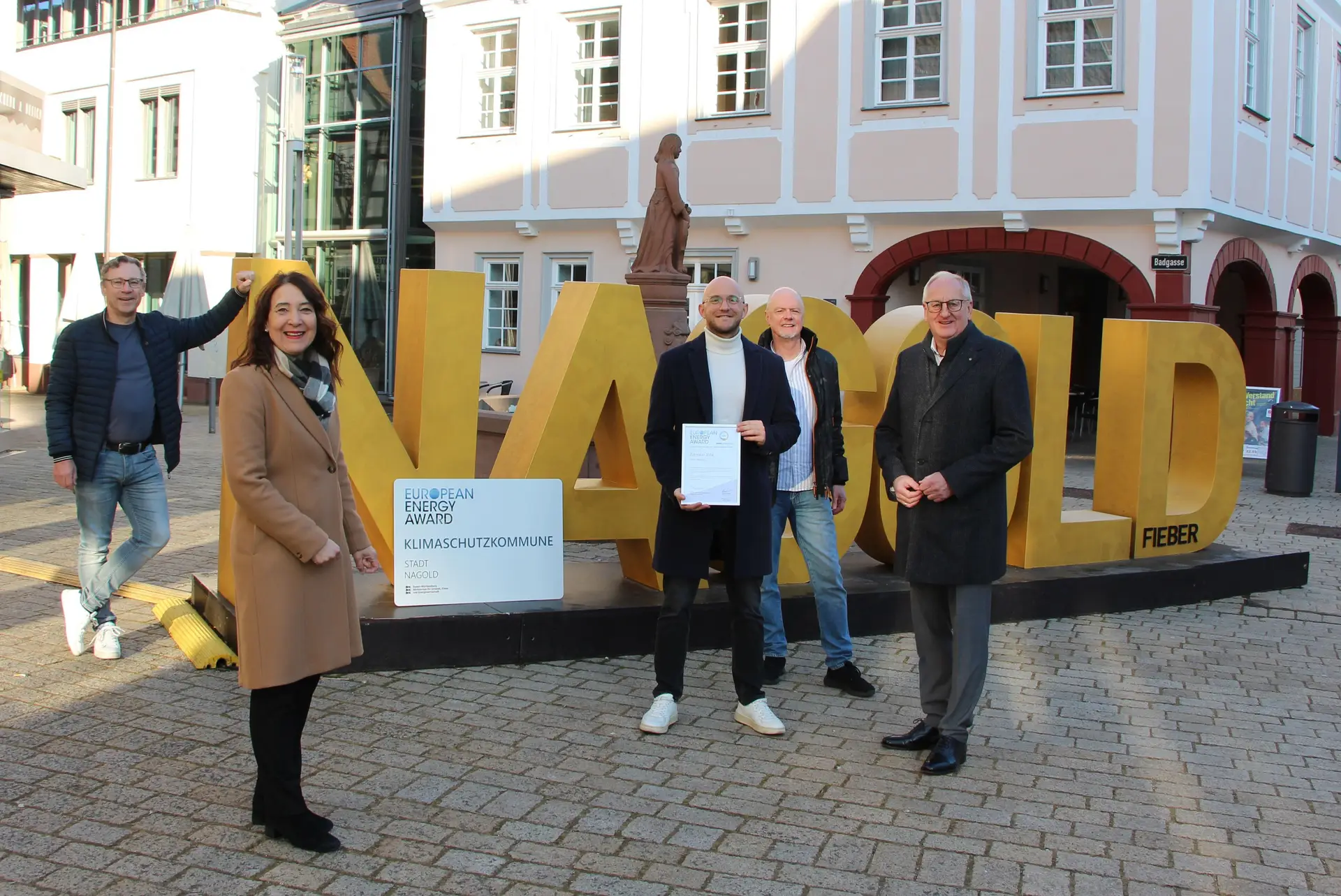Nagold glänzt: European Energy Award für nachhaltige Stadtentwicklung