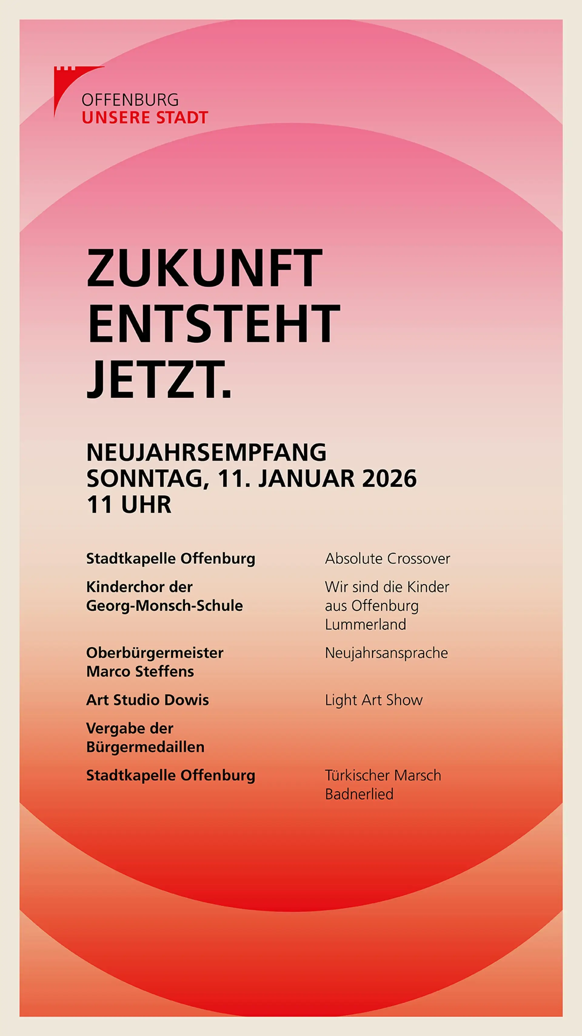 Neujahrsempfang 2026: Steffens spricht vorab