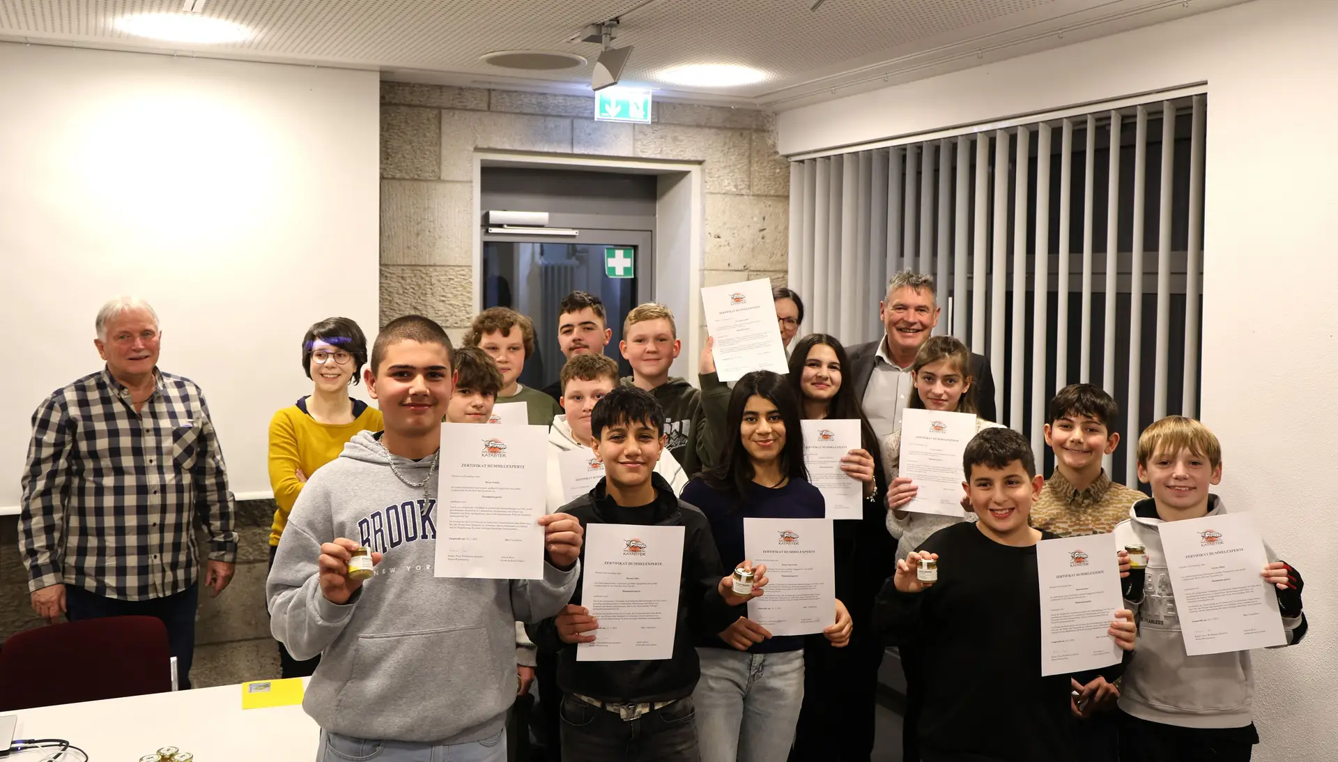 Schüler kartieren Wildbienenvielfalt