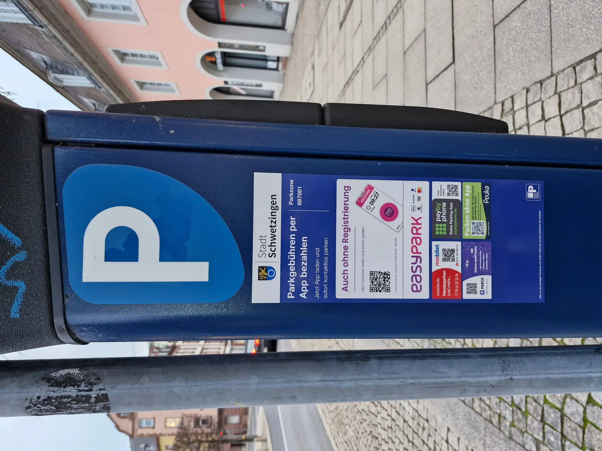 Smartphone statt Parkscheinautomat: Schwetzingen macht's möglich