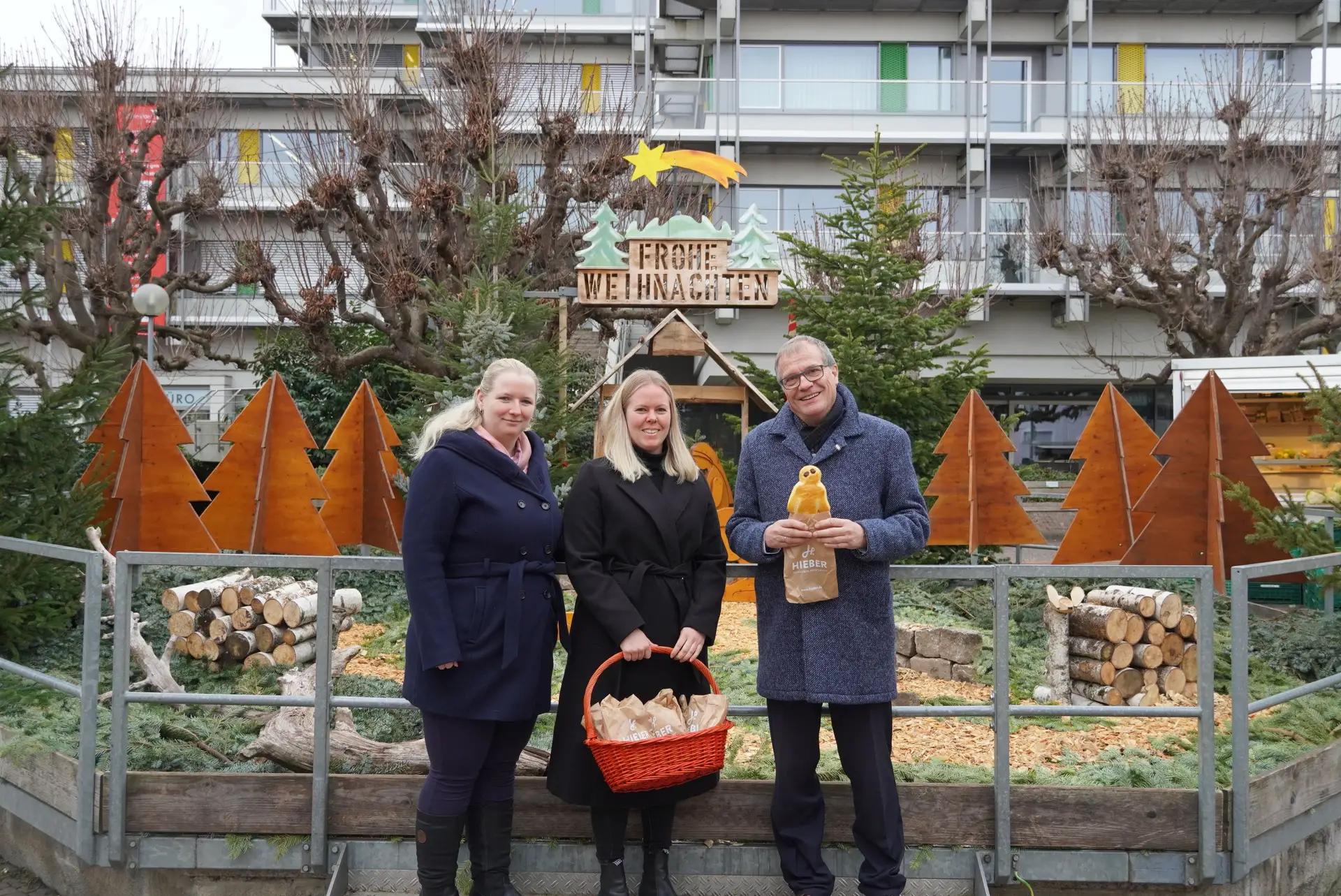 Stadt ehrt Marktbeschicker mit traditionellem Grättimann