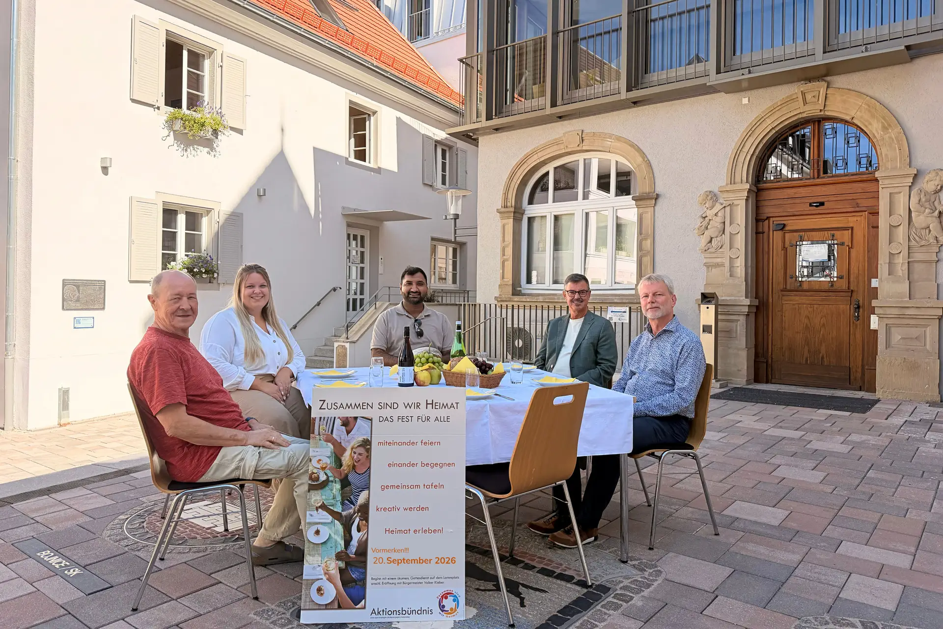 Achter Aktionstag „Zusammen sind wir Heimat“ in Bad Krozingen