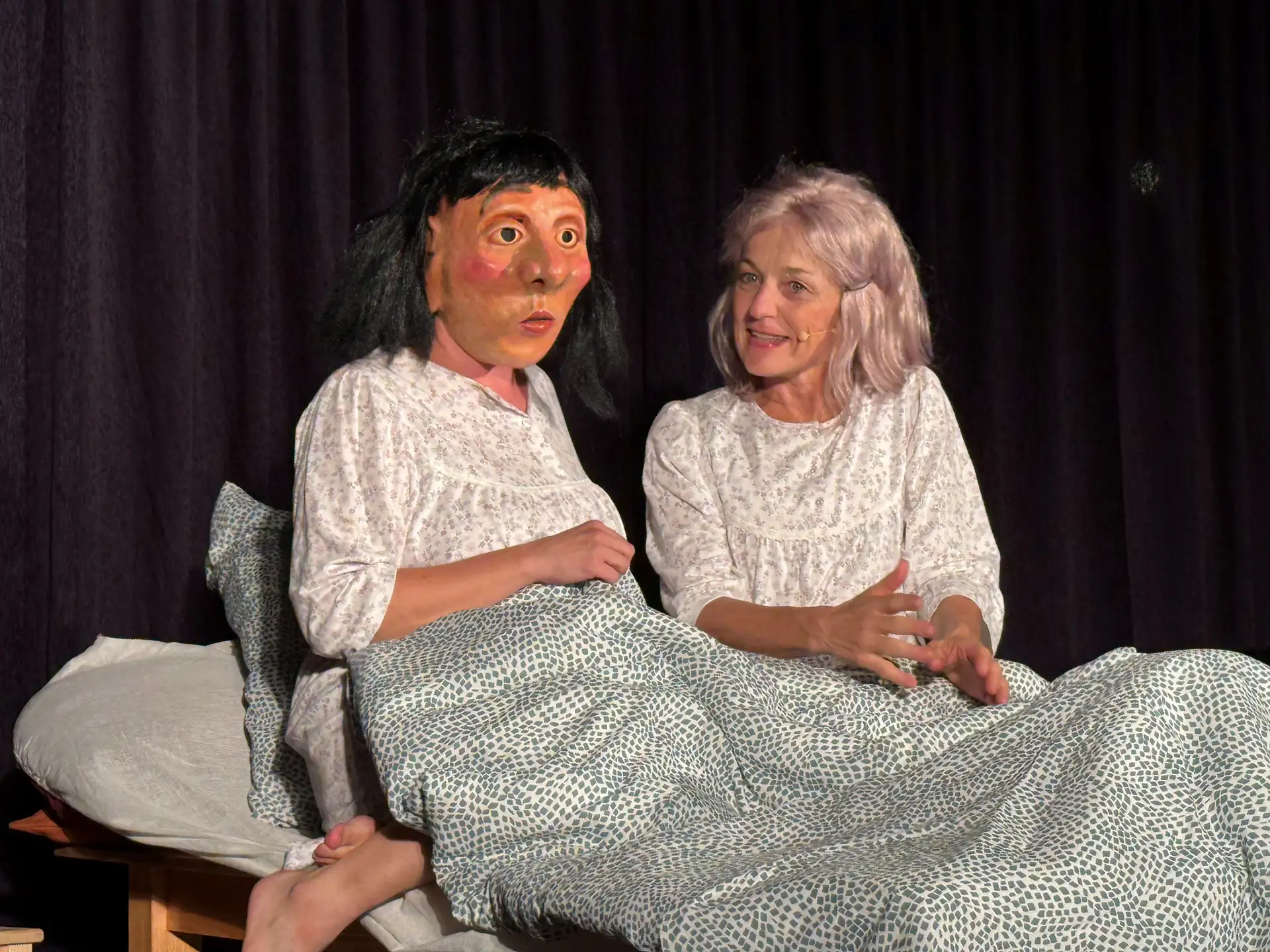 Szene aus dem Theaterstück „Über das Vergessen“