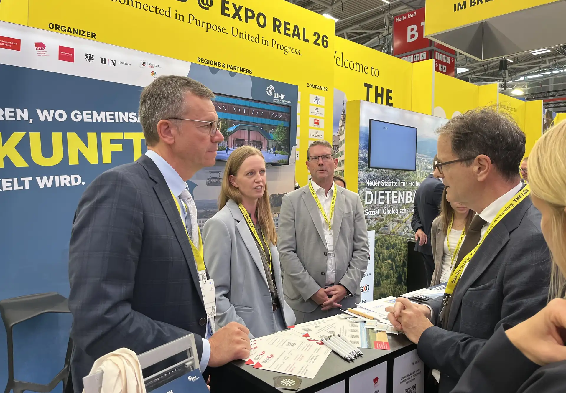 Austausch der Wirtschaftsförderungen der Region mit Ministerialdirektor Michael Kleiner vom Ministerium für Wirtschaft, Handwerk und Tourismus.