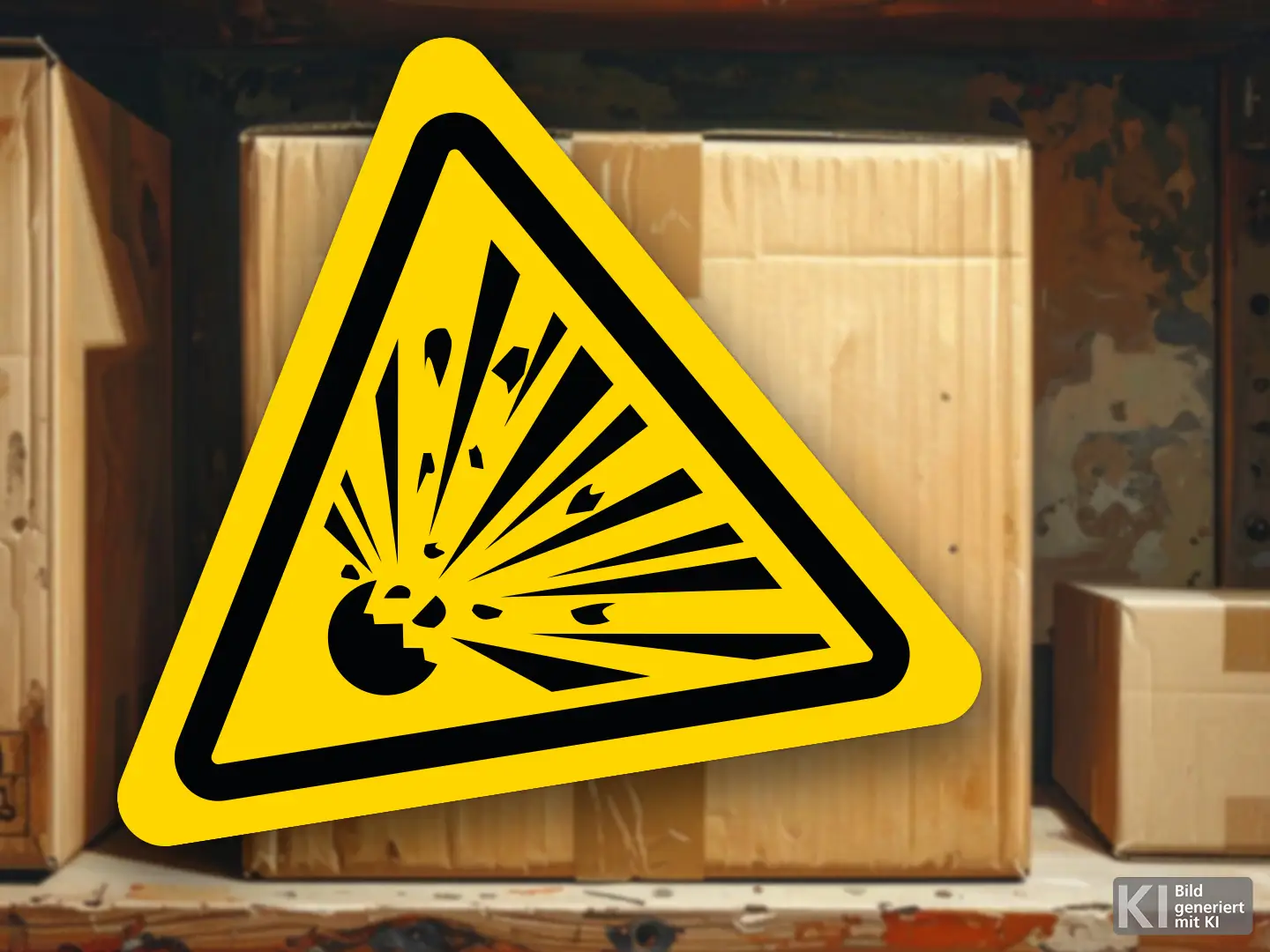 (Textende) Bildinfo: Wer explosives Material oder eine Waffe loswerden möchte, sollte zuerst die Waffenbehörde oder Abfallberatung um Rat fragen.