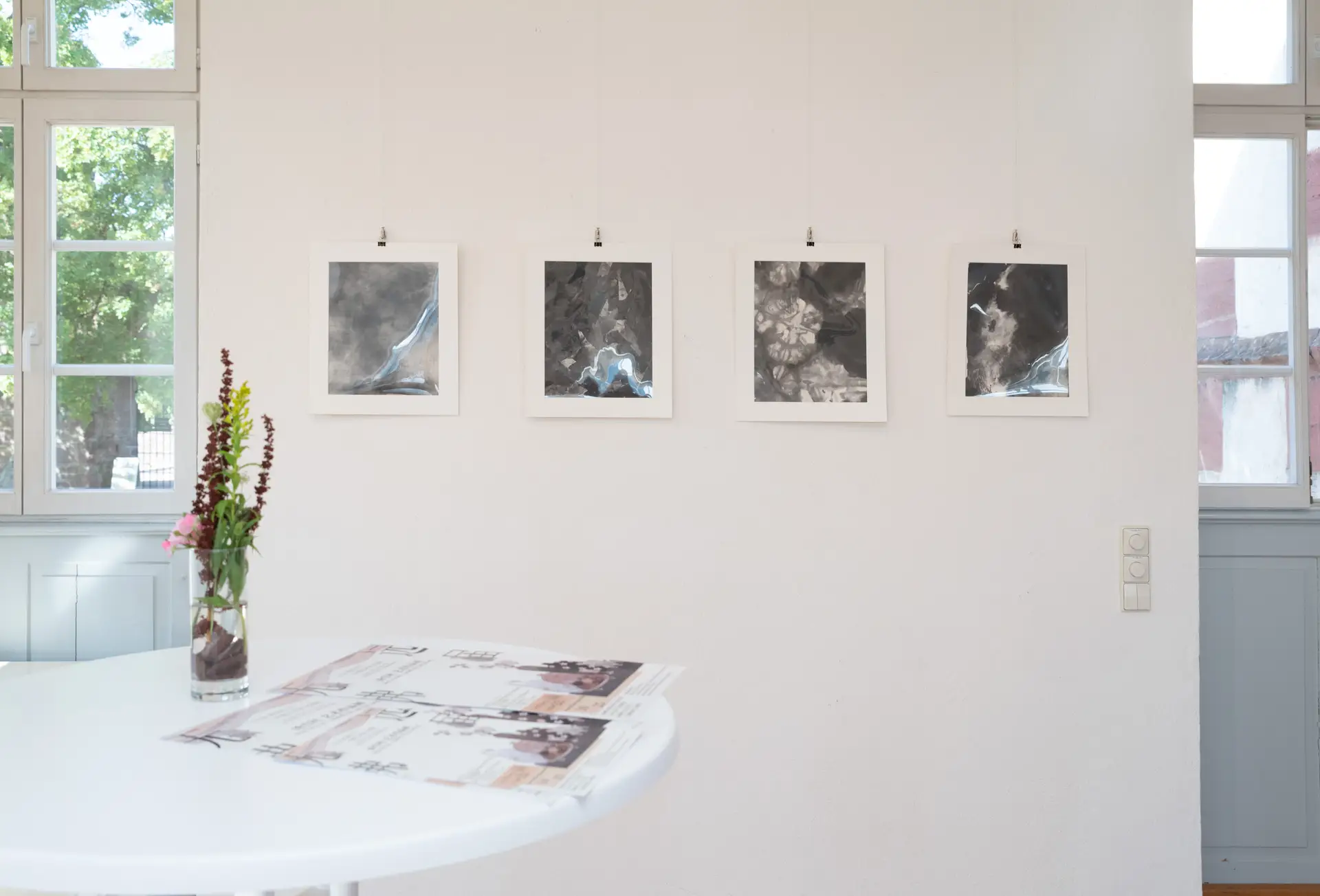Abschlussausstellung der Stipendiatin Tang Xuecun aus China im Kommandantenhaus